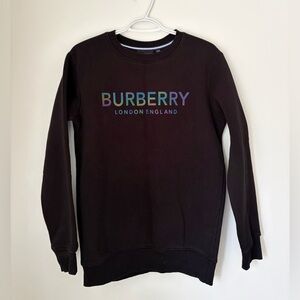 Burberry Black Crewneck Sweater